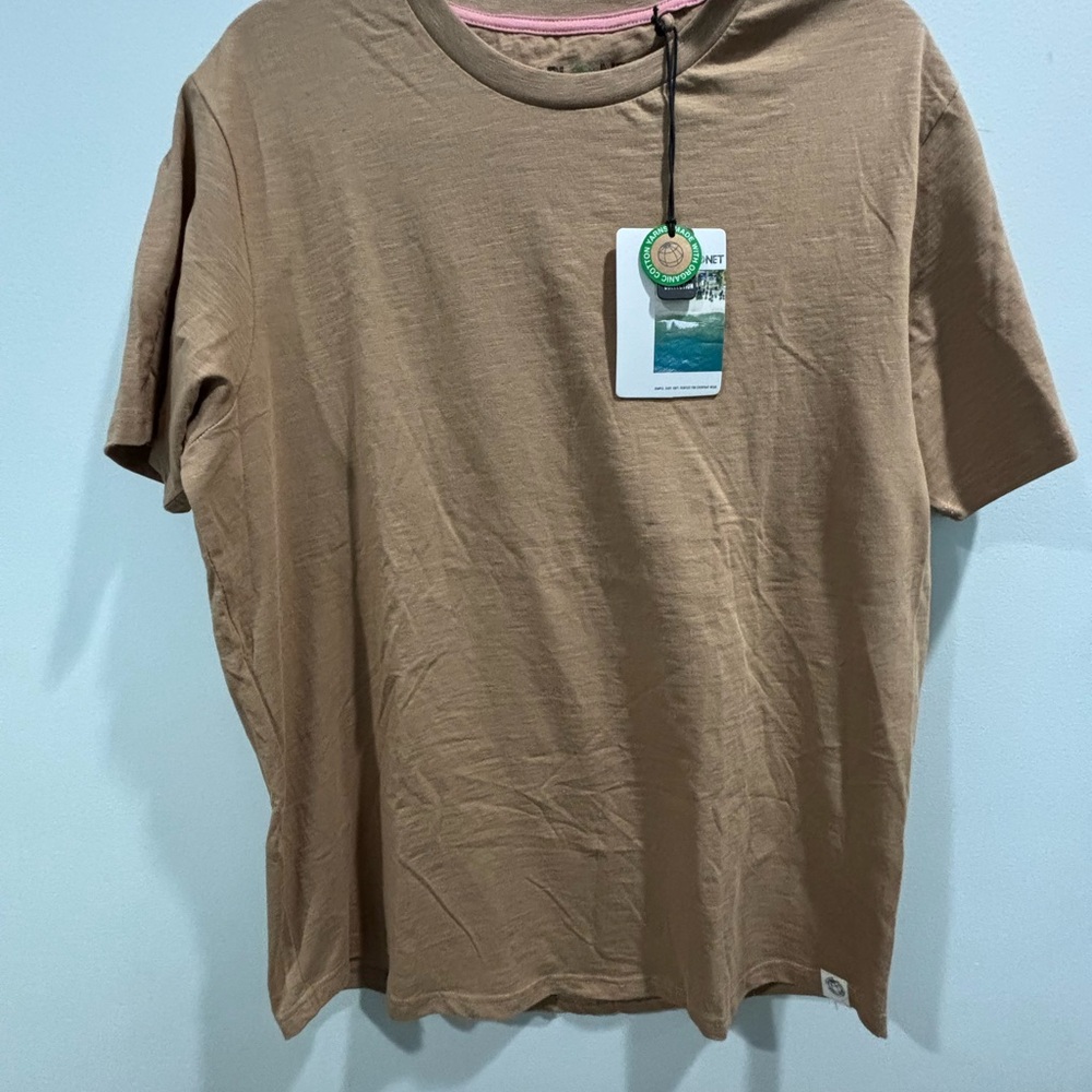 Free Planet Brown Short Sleeve Tee